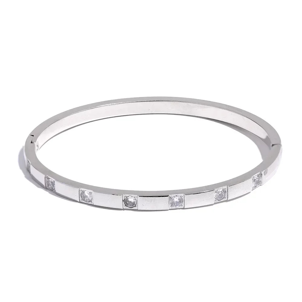 Bracelete Luxury Com Zircônias