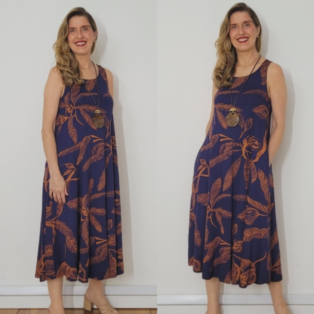 Vestido Paula - Conforto, Estilo e Praticidade em Cada Detalhe (COMPRE 1 LEVE 5)