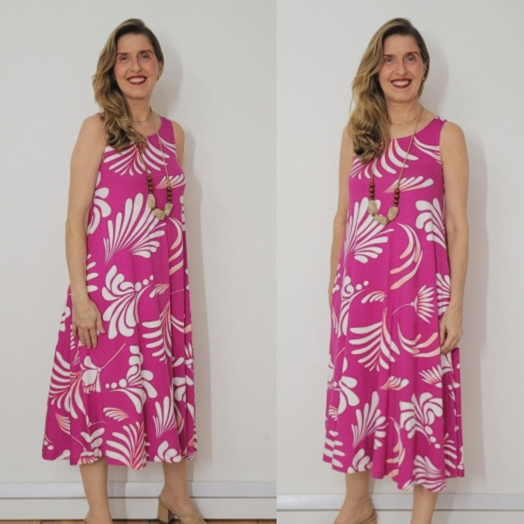 Vestido Paula - Conforto, Estilo e Praticidade em Cada Detalhe (COMPRE 1 LEVE 5)